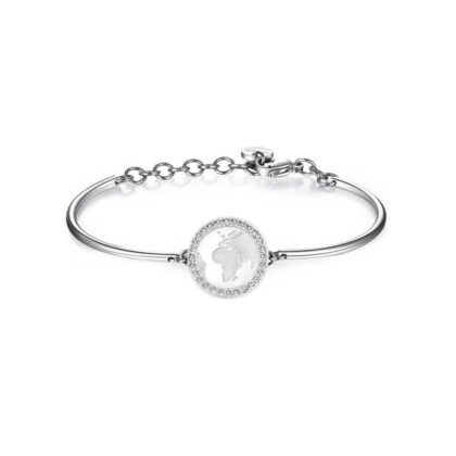 Bracciale rigido donna in acciaio con centrale COCCINELLA BROSWAY BHK50